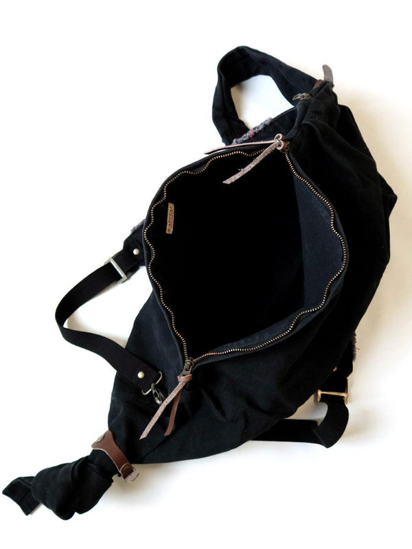 Kapital No. 8 canvas snufkin backpack bag K2204XB524