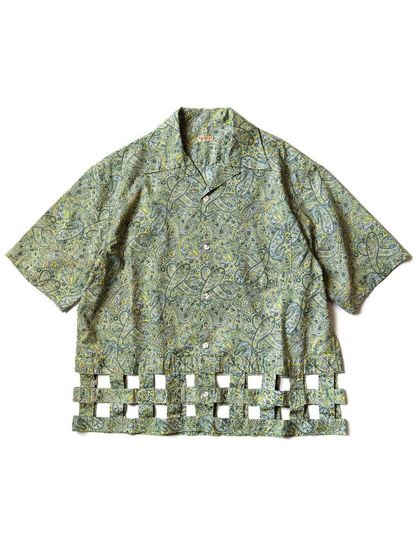 Kapital Lone Paisley Wind Pen Aloha Shirt (short sleeves) K2205SS129