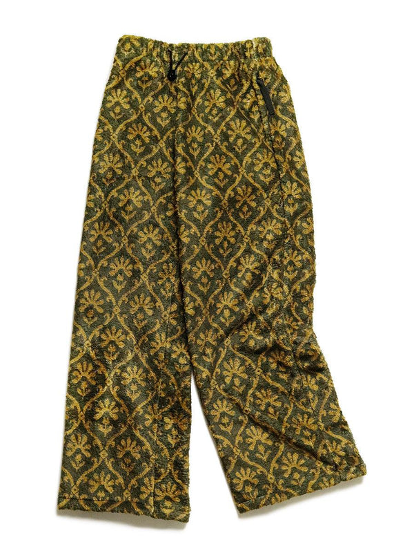 Kapital Yosemi Thereaa Vesk Pattern Fleece Easy Straight Pants