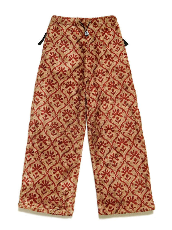 Kapital Yosemi Thereaa Vesk Pattern Fleece Easy Straight Pants
