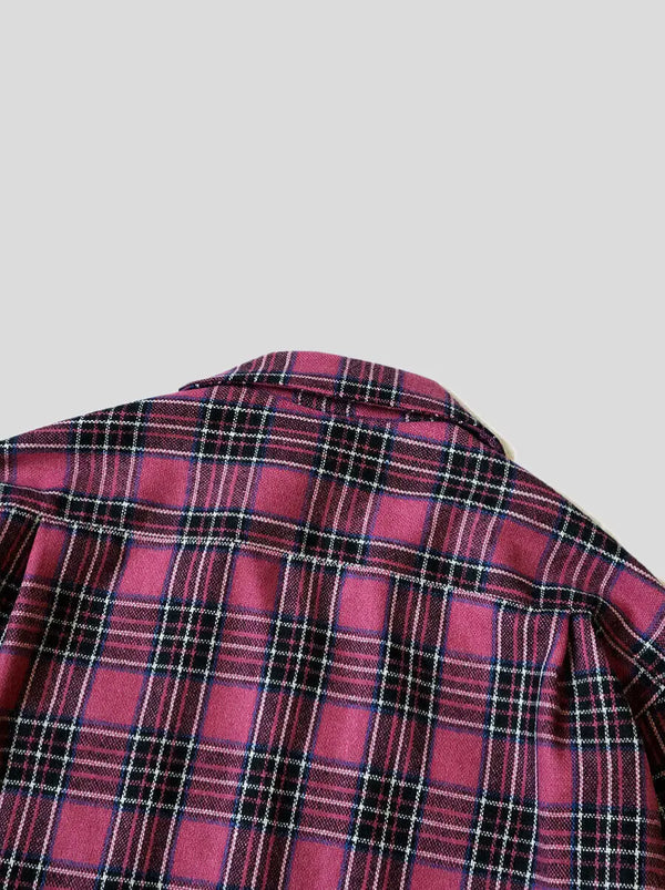 Kapital wool check board shirt  (long sleeve)