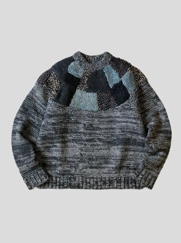 Kapital 3G Wool Hand Knit TUGIHAGI Crew Sweater