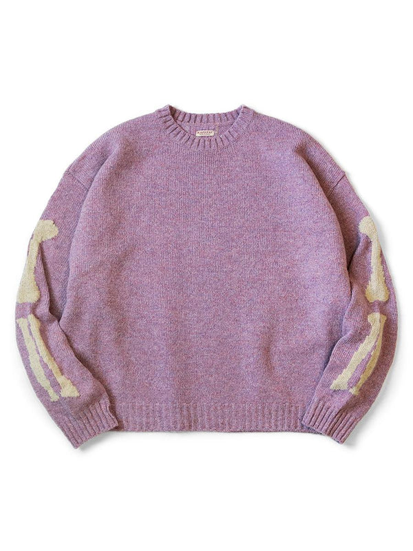 Kapital 5G Wool BONE Crew Sweater K2211KN131