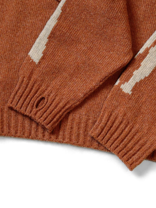 Kapital 5G Wool BONE Crew Sweater K2211KN800