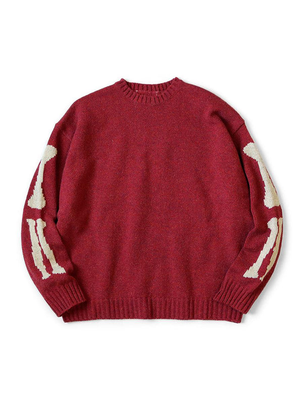 Kapital 5G Wool BONE Crew Sweater