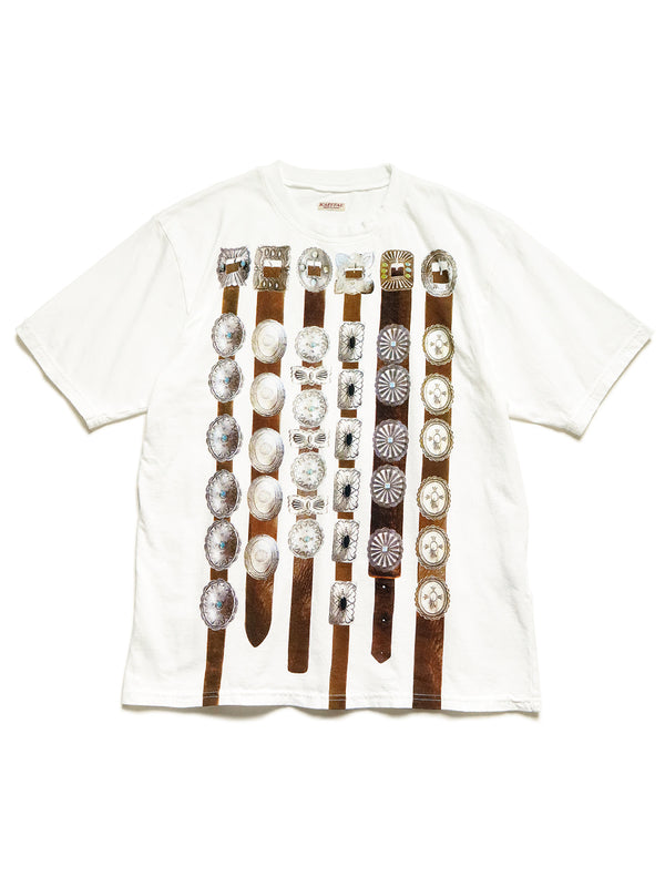 Kapital 20/- Jersey Crew T-Shirt (with Curtain Concho pt) tee
