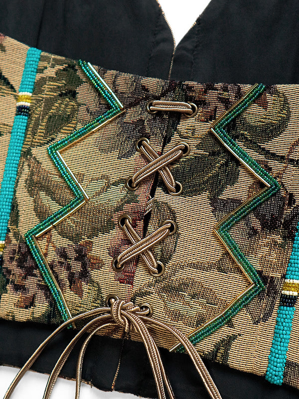 Kapital Gobelins corset (bead embroidery) women