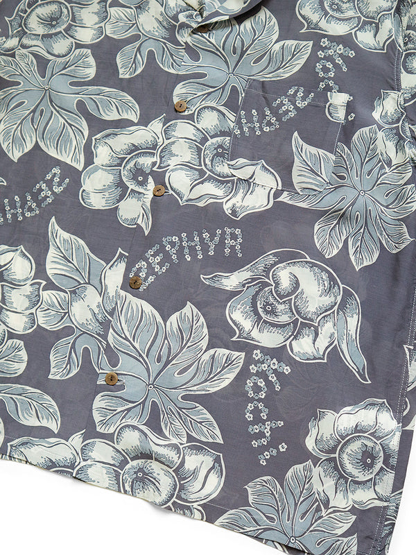 Kapital Silk Rayon KOCHI&ZEPHYR Anemone pt Rangle Collar Aloha Shirt