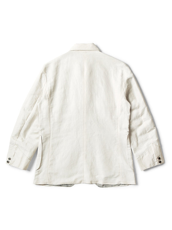Kapital Cotton linen heather herringbone lumbar suit JKT Jacket