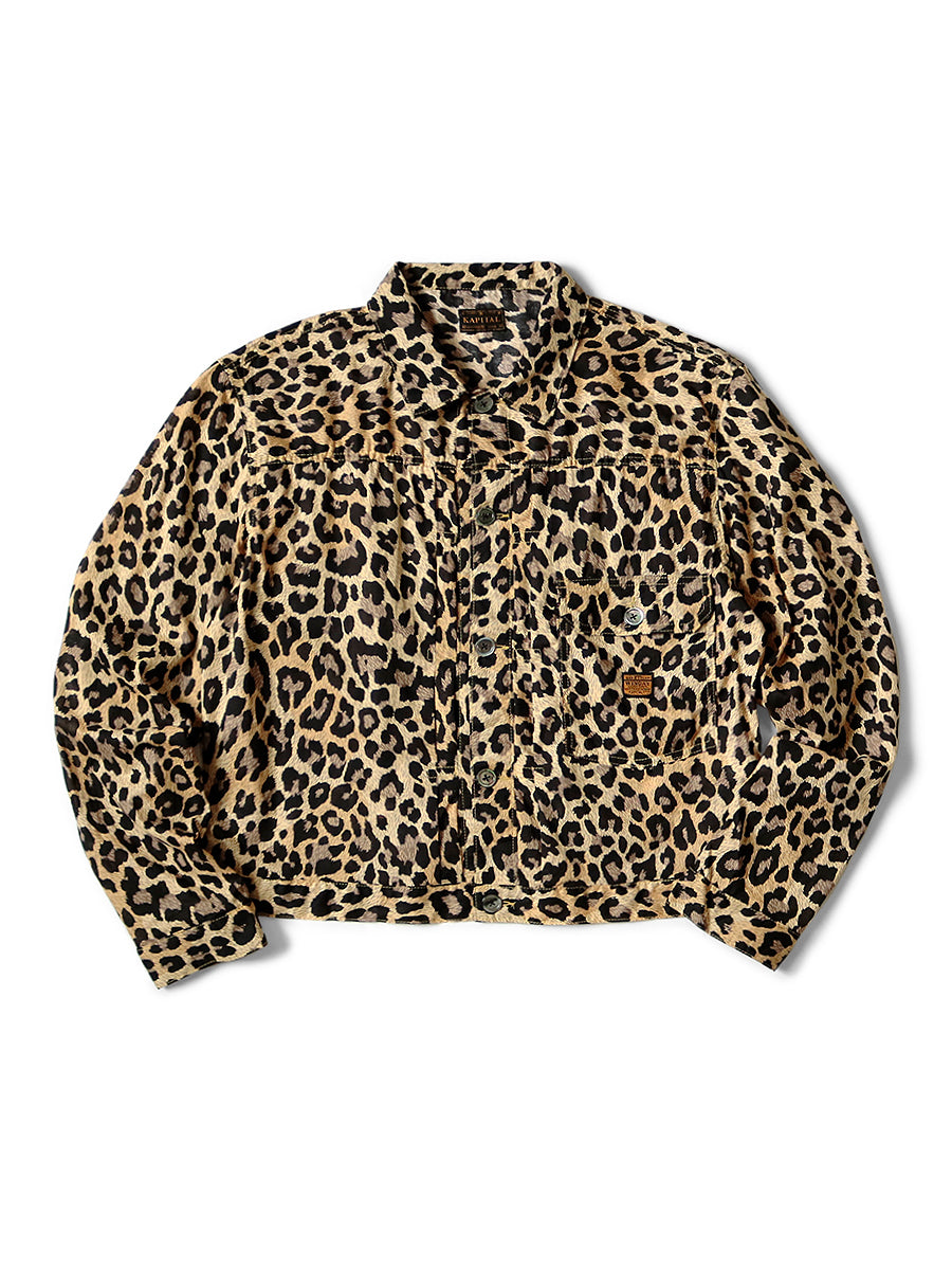 Kapital Gauze leopard print 1ST Jacket – HARUYAMA