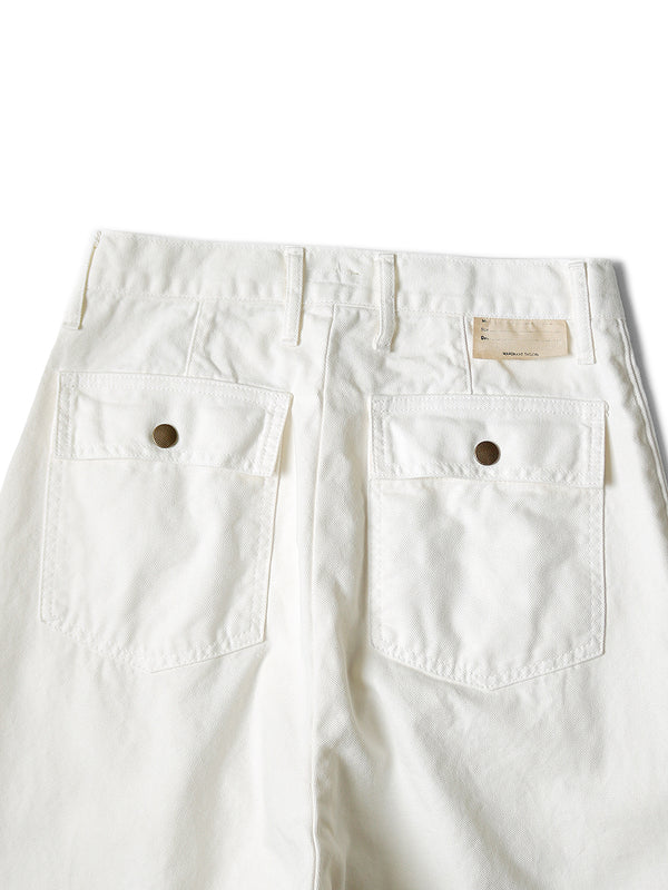 Kapital Canvas high-waist Monroe Dakota pants women
