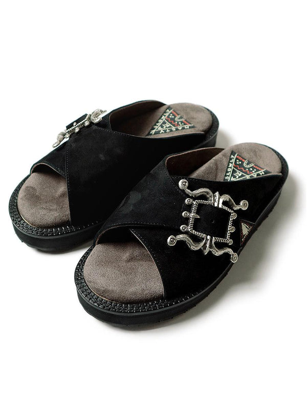 Kapital Leather Atlas Buckle Pueblo Sandals shoes