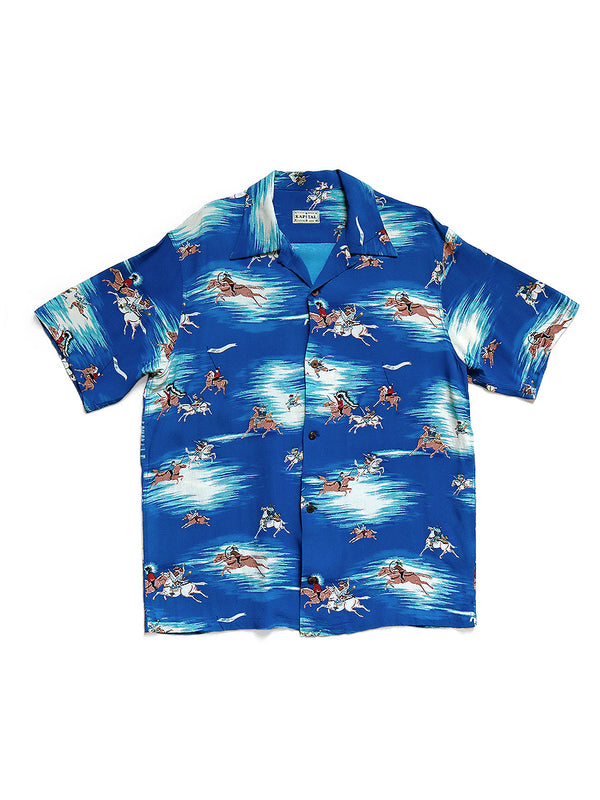 Kapital Rayon kamikaze pt aloha shirt (short sleeve)