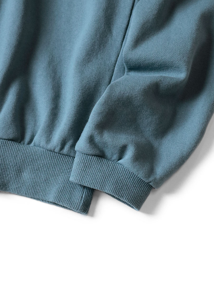 Kapital 30/- Reverse Fabric COOKIE Pocket Crew Sweater
