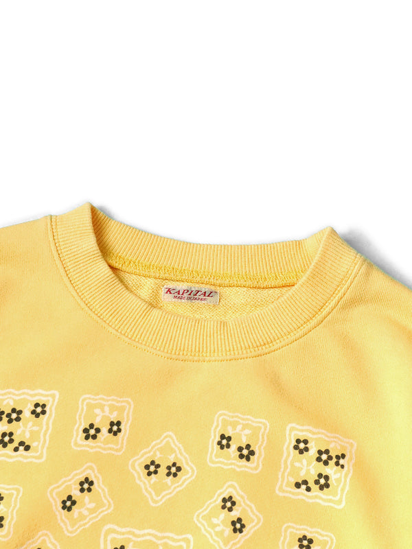 Kapital 30/-Fleece COOKIE 포켓 크루 스웨트 셔츠(COOKIE UNIVERSEpt) 스웨터