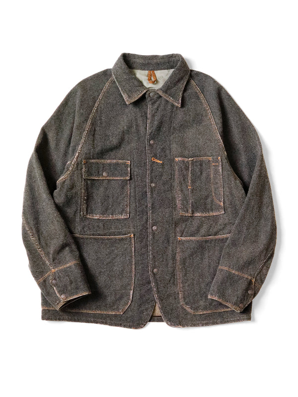 Kapital Twill Aged Wool CACTUS Coverall