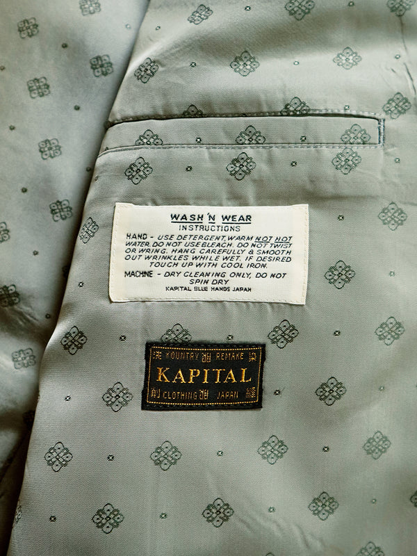 Kapital Herringbone tweed cutout elbow W-JKT Jacket