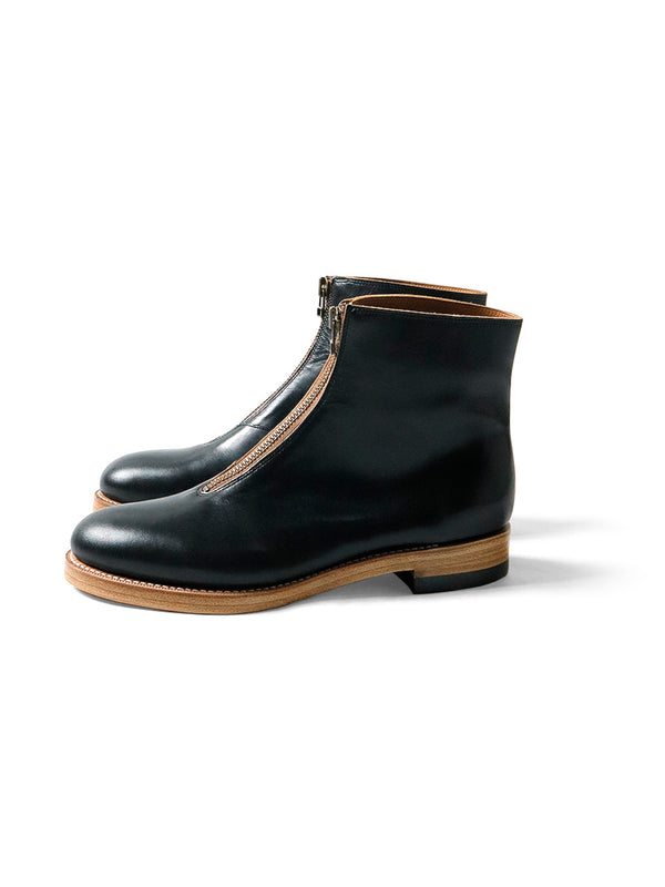 Kapital LEATHER ZIP UP FRisco boots shoes