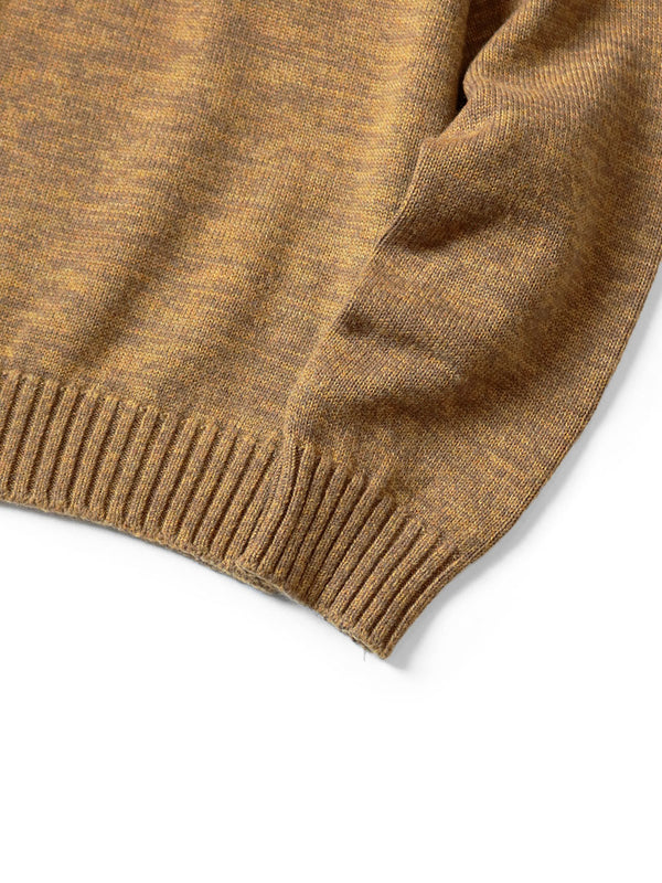 Kapital 8G Cotton Wool Nickel 4 Half-Zip Sweater