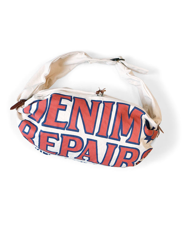 Kapital No. 8 Canvas Snufkin BAG (DENIM REPAIRSpt)