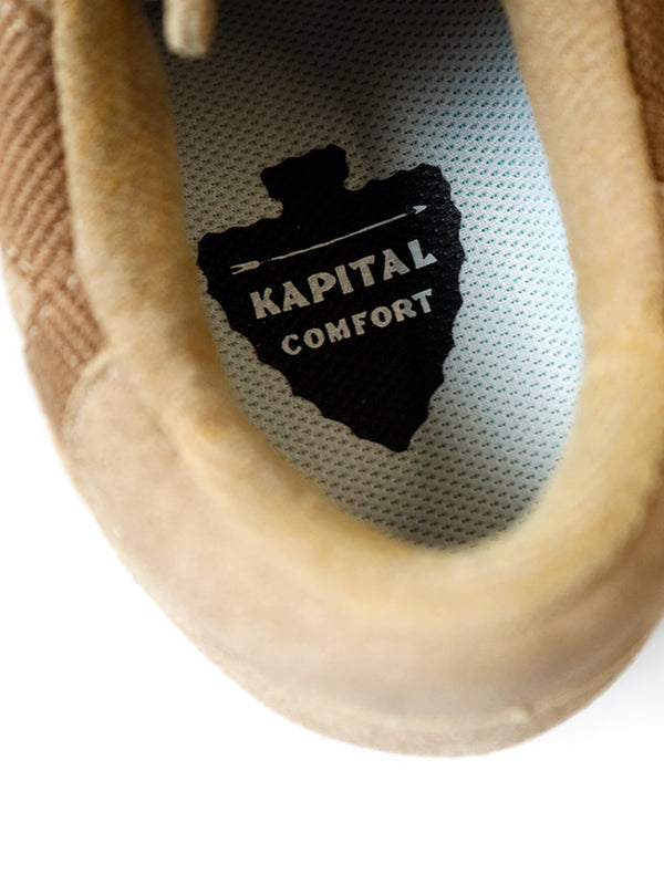 Kapital Suede Leather Prisoner Craft Tatter Sole Sparrow Sneakers