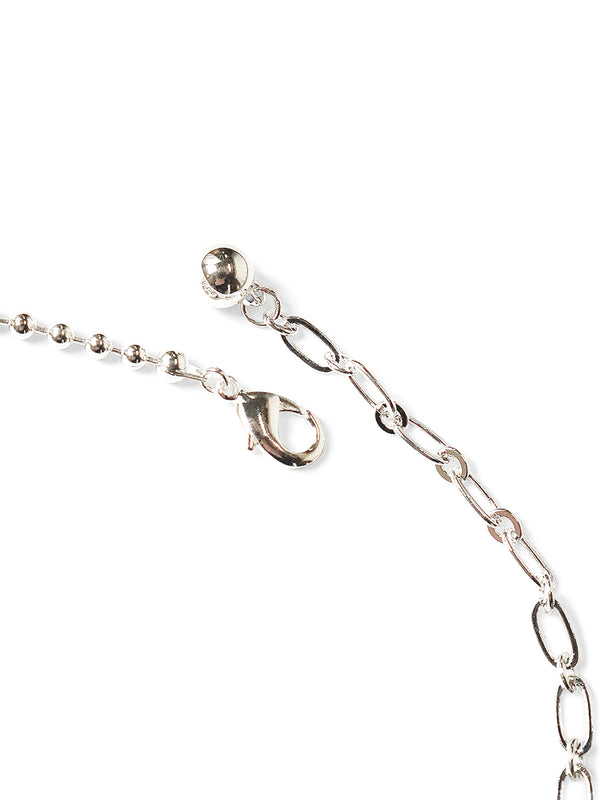 Kapital Brass x Silver Ball Chain Jewel Harness women