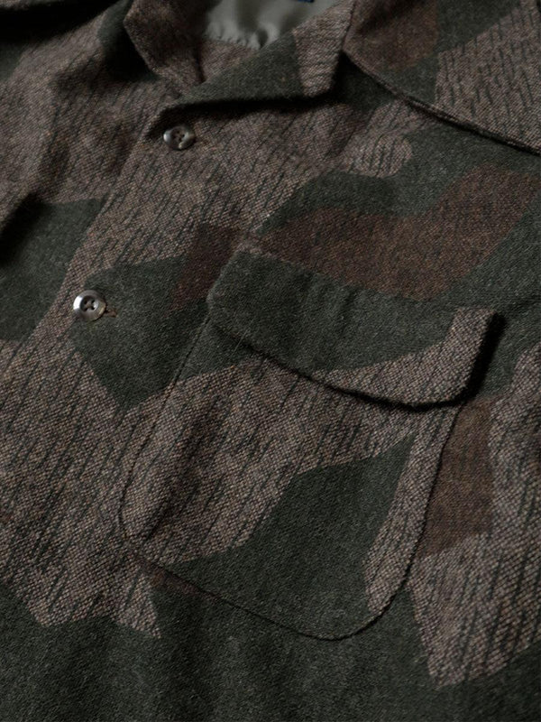 Kapital Wool camouflage pt rangle collar board shirt jacket KR2202LS06