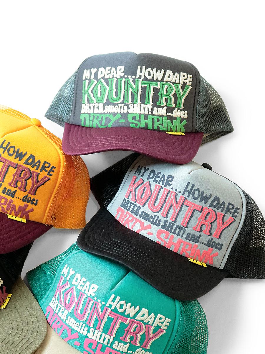 Kapital KOUNTRY DIRTY SHRINK TRACK CAP – HARUYAMA