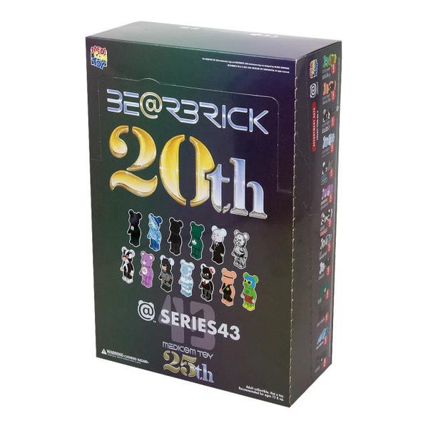 Bearbrick Series 43 Sealed Case 100% (24 Blind Boxes)