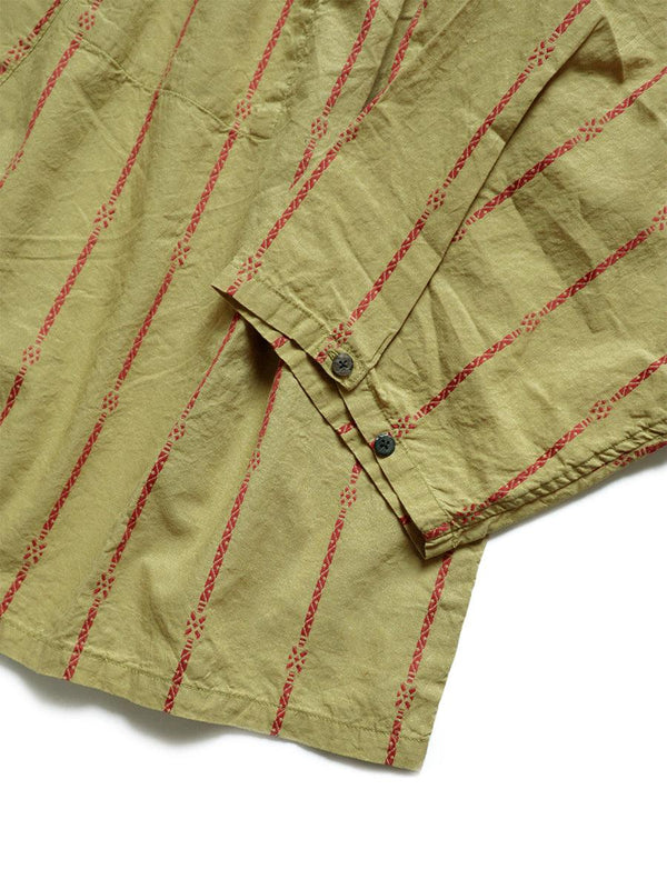 Kapital Cotton linen siamese stripe KENKA shirt