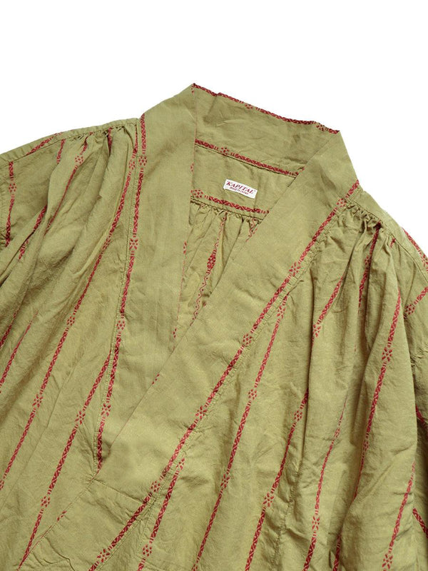 Kapital Cotton linen siamese stripe KENKA shirt