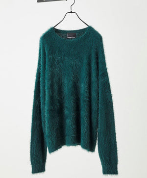 Number nine mohair knit sweater L - HARUYAMA